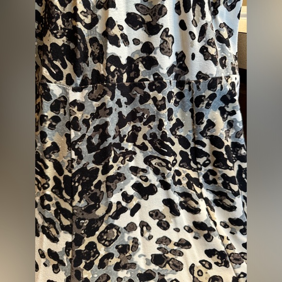 NWT Karen Kane size 1X elastic waist Wild Thing Paneled Shirt Retail $114 - Picture 12 of 16